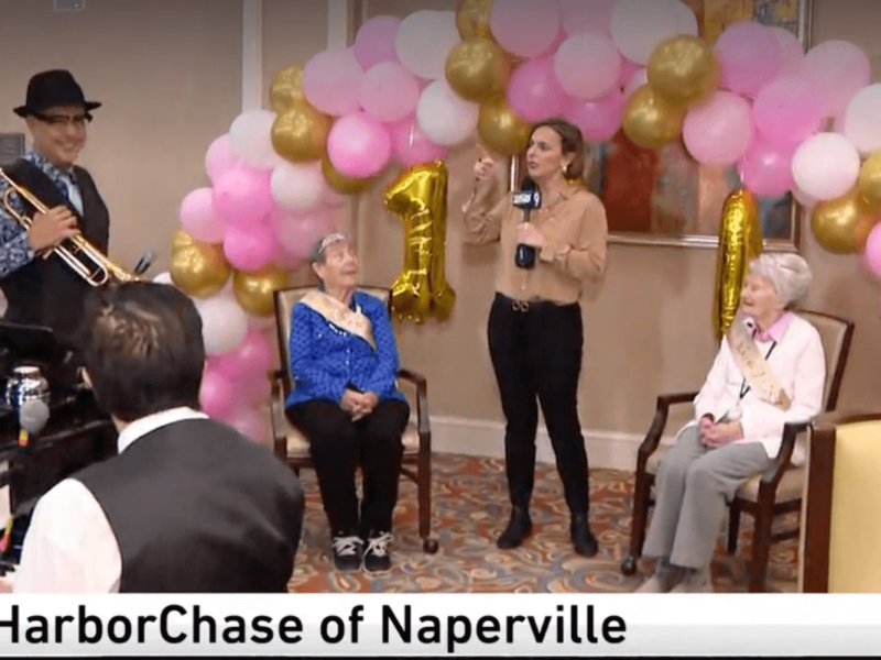 Around Town Celebrates Two Centenarian Birthdays at HarborChase of Naperville
